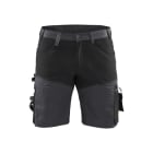 BLAKLAEDER - Handwerker Shorts mit Stretch Mittelgrau/Schwarz C60