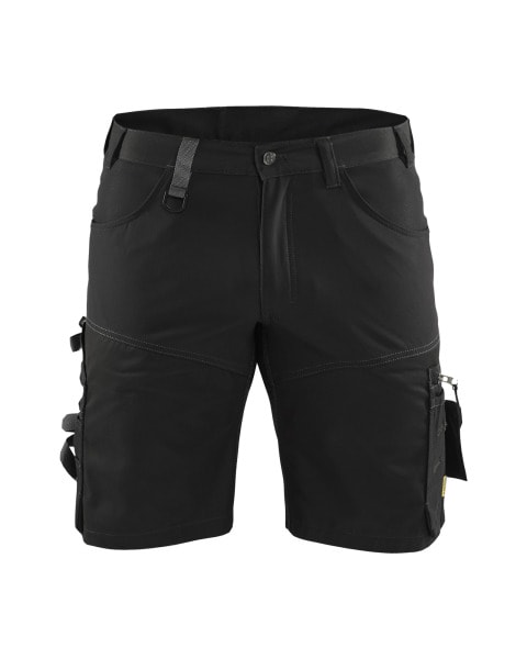 BLAKLAEDER - Handwerker Shorts mit Stretch Schwarz C60