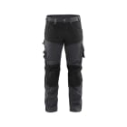 BLAKLAEDER - Handwerker Arbeitshose mit Stretch Mittelgrau/Schwarz C144