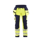BLAKLAEDER - High Vis Softshell Arbeitshose High Vis Gelb/Marineblau C146