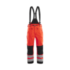 BLAKLAEDER - High Vis Shell Arbeitshose High Vis Rot/Schwarz C56