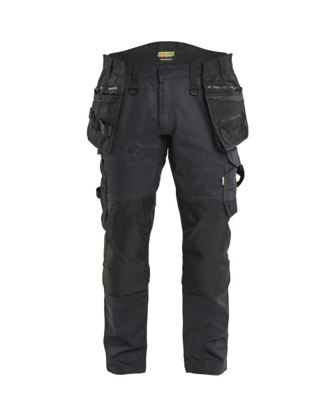 BLAKLAEDER - Handwerker Arbeitshose mit Stretch Schwarz/Schwarz D108