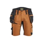 BLAKLAEDER - Handwerkershorts mit Stretch Rostbraun/Schwarz C58