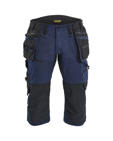 BLAKLAEDER - Piratenshorts mit Stretch Dunkel Marineblau/Schwarz D124