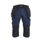 BLAKLAEDER - Piratenshorts mit Stretch Dunkel Marineblau/Schwarz D124
