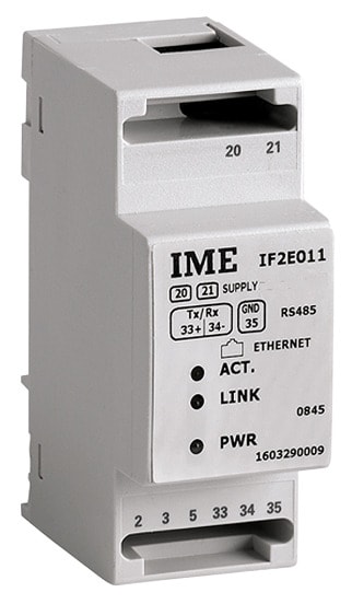 TOMEK - Konverter RS485/Ethernet - bis 32 Geräte- Hilfssp. 80-270VAC