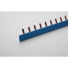 SIEMENS - Stift-SS 1-phasig 16qmm, N-Schiene blau, ca.1m (56TE) ausbrechb.