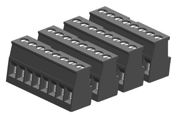 SIEMENS - SIMATIC S7-1200 Klemmblock verzinnt 8 Pins, Push-In VPE 4