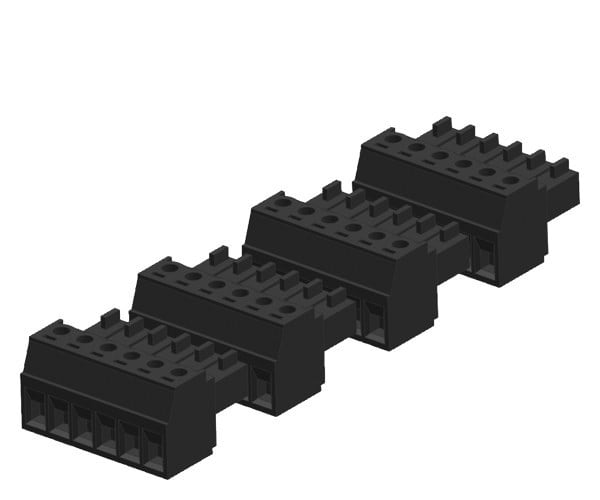 SIEMENS - SIMATIC S7-1200 Klemmblock vergoldet 6 Pins, Schraube für Signalboards VPE 4