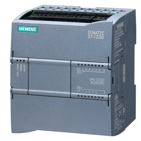 SIEMENS - SIMATIC S7-1200 CPU 1212C DC/DC/DC 8DI/6DO/2AI