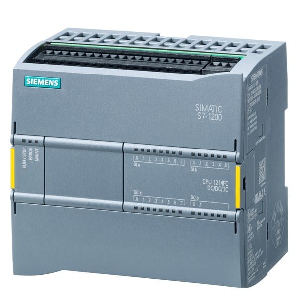 SIEMENS - SIMATIC S7-1200 CPU 1214FC DC/DC/DC 14DI / 10DO / 2AI