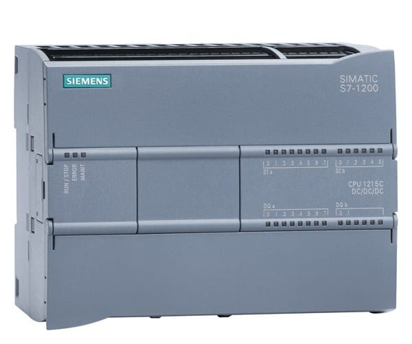 SIEMENS - SIMATIC S7-1200 CPU 1215C DC/DC/DC 14DI / 10DO / 2AI / 2AO