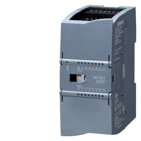 SIEMENS - SIMATIC S7-1200 SM 1223, DI 8x24 VDC, DO 8x24 VDC
