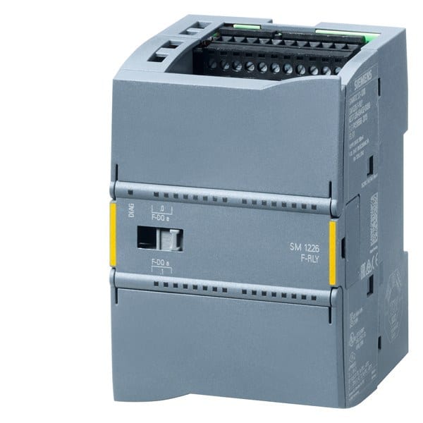 SIEMENS - SIMATIC S7-1200 SM 1226, F-DO 2x Relais/5 A