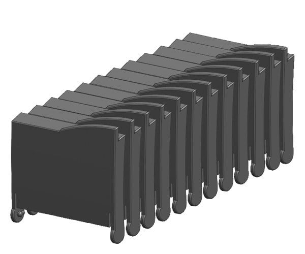 SIEMENS - SIMATIC S7-1200 Frontklappen SM 45 mm VPE 6