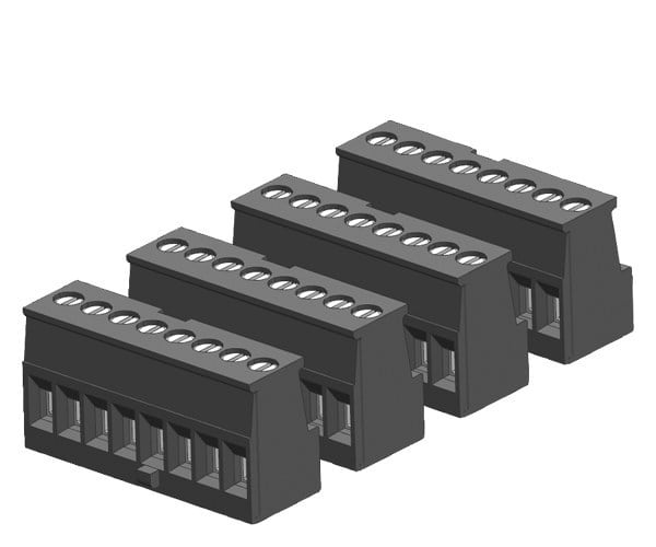SIEMENS - SIMATIC S7-1200 Klemmblock verzinnt 8 Pins, kodiert rechts, Schraube VPE 4