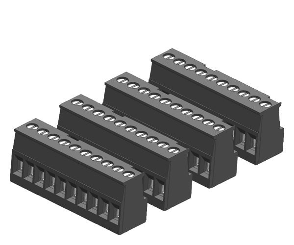 SIEMENS - SIMATIC S7-1200 Klemmblock verzinnt 10 Pins, Schraube VPE 4