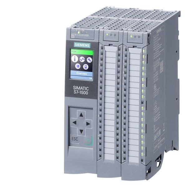 SIEMENS - SIMATIC S7-1500 CPU 1511C-1 PN 16DI/16DO/5AI/2AO