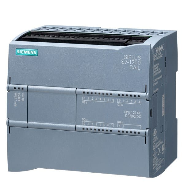 SIEMENS - SIPLUS S7-1200 CPU 1214C DC/DC/DC 14DI / 10DO / 2AI -25 ... +60 °C based on 6...