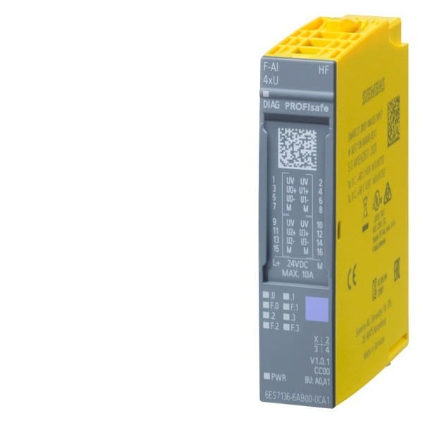 SIEMENS - SIPLUS ET 200SP F-AI 4XU 0..10V HF RAIL