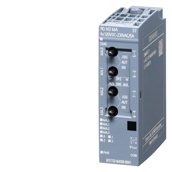 SIEMENS - SIMATIC ET 200SP RQ 4x120 VDC ... 230 VAC/5 A NO MA ST