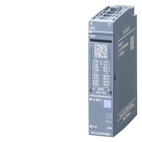 SIEMENS - SIMATIC ET 200SP AI 2xU ST VPE 1