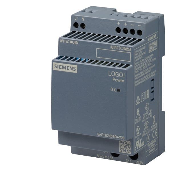 SIEMENS - Stromversorgung SIPLUS LOGO!Power, 1-phasig DC 24 V/2,5 A