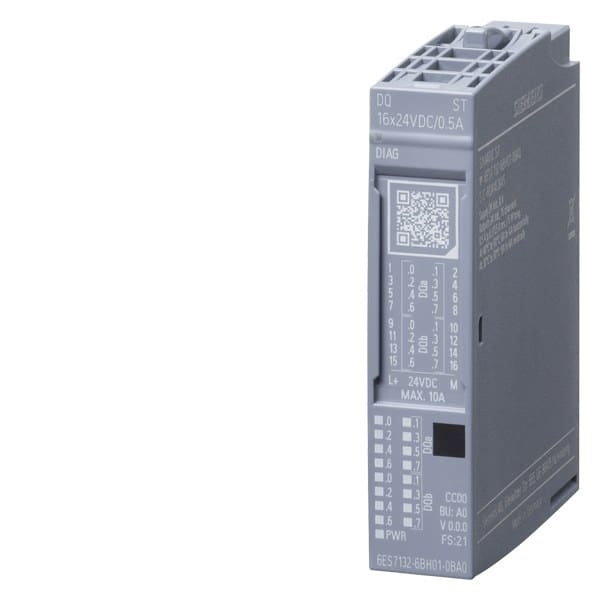 SIEMENS - SIMATIC ET 200SP DQ 16x24VDC/0.5 ST VPE 1