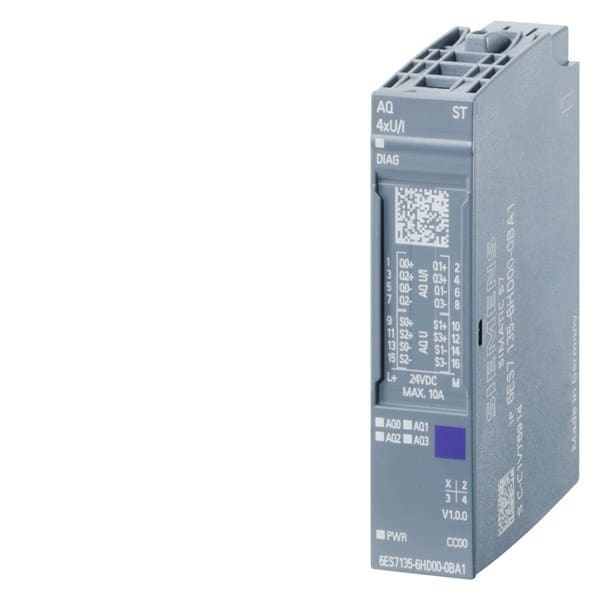SIEMENS - SIMATIC ET 200SP AQ 4xU/I ST VPE 1