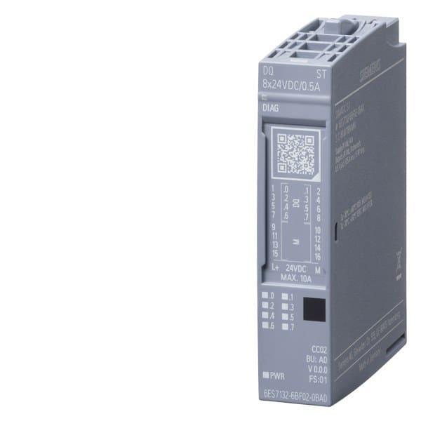 SIEMENS - SIMATIC ET 200SP DQ 8x24VDC/0.5A ST VPE 1