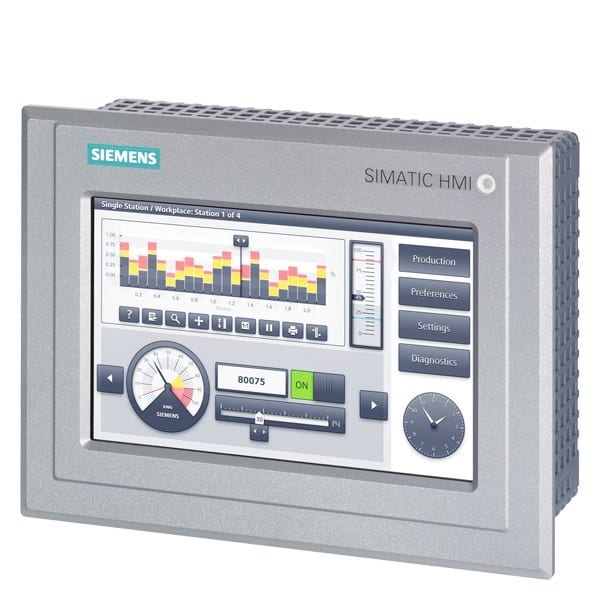 SIEMENS - SIPLUS HMI TP700 Comfort Outdoor -30 ... +60 °C based on 6AV2124-0GC13-0AX0