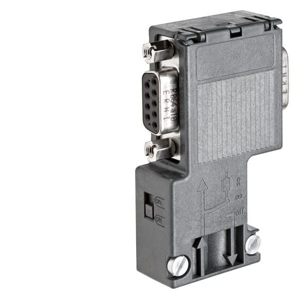 SIEMENS - SIPLUS DP PROFIBUS-Stecker RS 485, Schraube, mit PG-Buchse, 90° -25 ... +70 °...