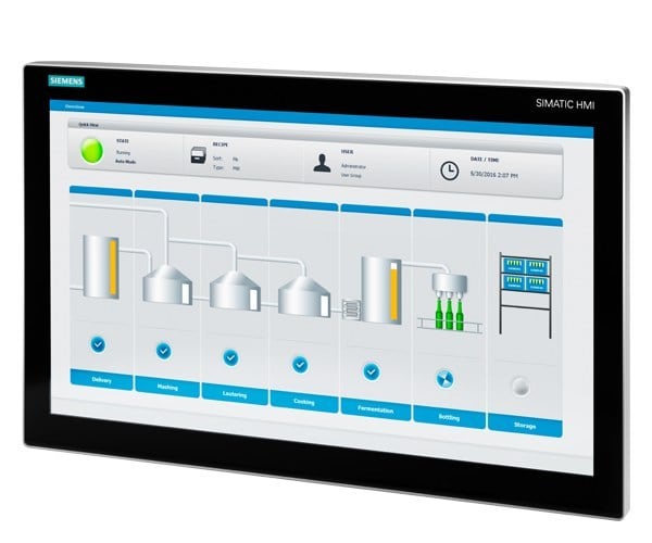 SIEMENS - SIMATIC IPC IFP1900 V2 PRO 19 Multitouch, extended, Tragarm, Bedienelement