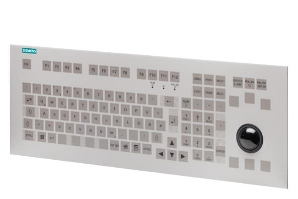 SIEMENS - SIMATIC HMI PS/2-Einbautastatur INT mit Trackball