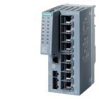 SIEMENS - SIPLUS NET SCALANCE XC208, managed Layer 2 Switch, 8x RJ45