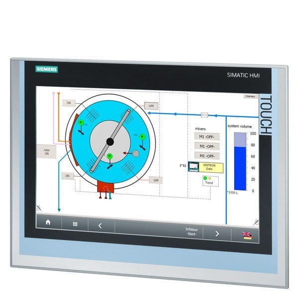 SIEMENS - SIMATIC HMI IWP1500MT 15 Multitouch Einbaugerät