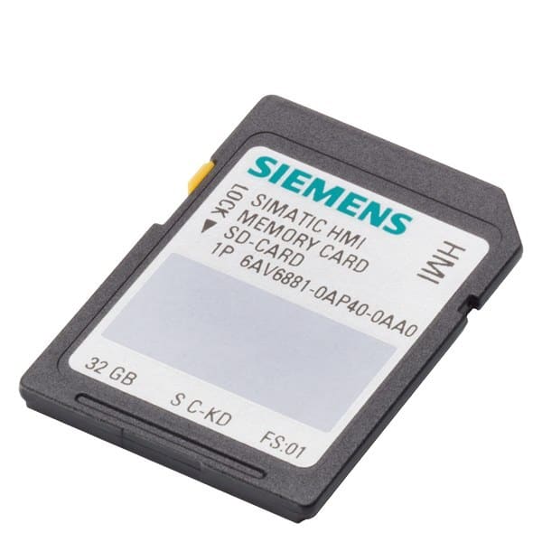 SIEMENS - SIMATIC HMI SD-Speicherkarte 32 GB, Indoor TIA Portal V16 oder höher