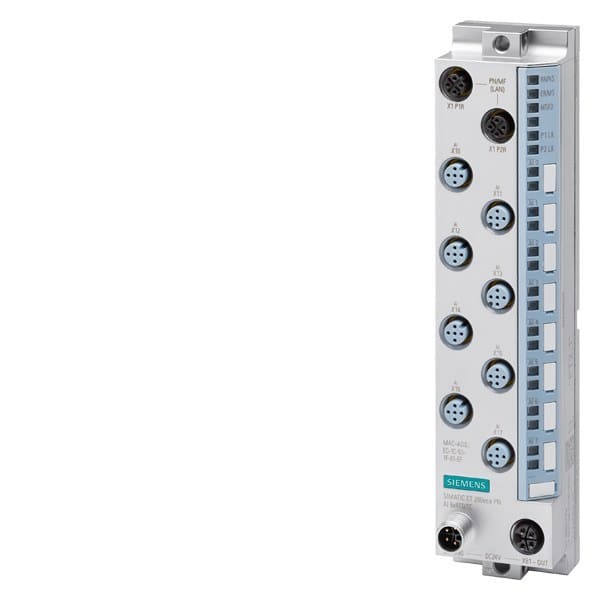 SIEMENS - SIMATIC ET 200eco PN AI 8xRTD/TC, M12-L 8x M12