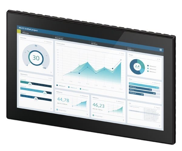 SIEMENS - SIMATIC HMI MTP1500 Unified Comfort Neutrale Front