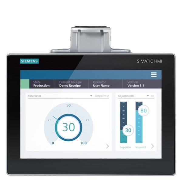 SIEMENS - SIMATIC HMI MTP1200 Unified Comfort PRO Vorbereitet für Tragarm ohne Erweiter...