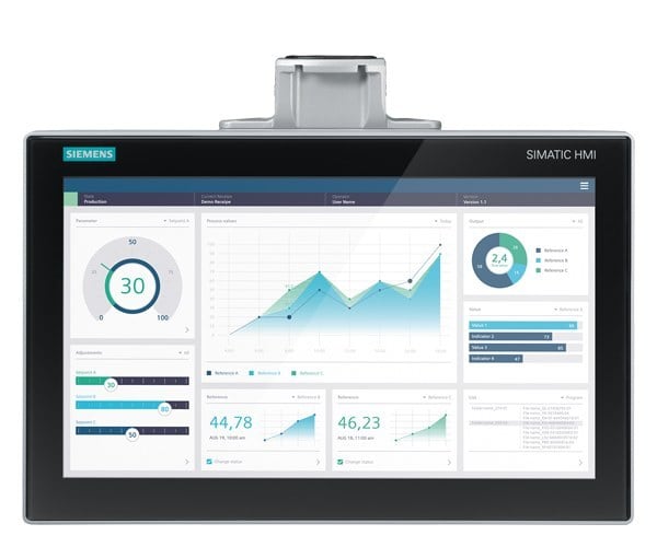 SIEMENS - SIMATIC HMI MTP1500 Unified Comfort PRO Vorbereitet für Tragarm ohne Erweiter...
