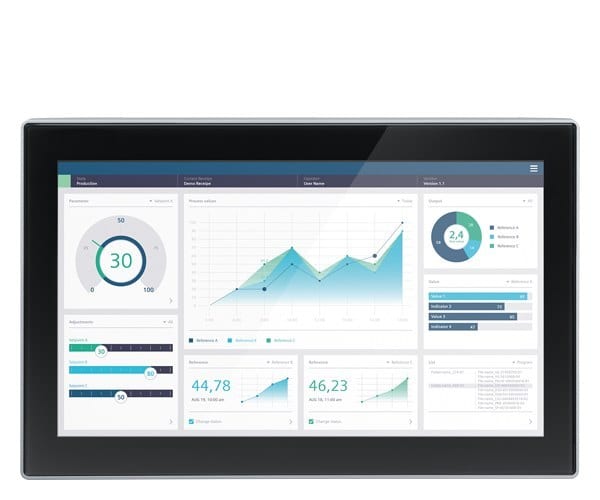 SIEMENS - SIMATIC HMI MTP1500 Unified Comfort PRO Neutral Front Vorbereitet für Tragarm...