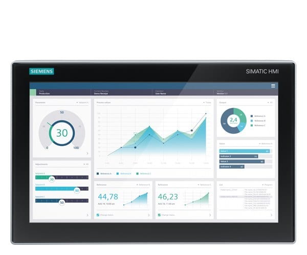 SIEMENS - SIMATIC HMI MTP1500 Unified Comfort PRO Vorbereitet für Tragarm und Erweiteru...