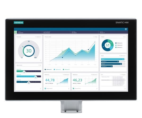 SIEMENS - SIMATIC HMI MTP1900 Unified Comfort PRO Vorbereitet für Standfuß und Erweiter...