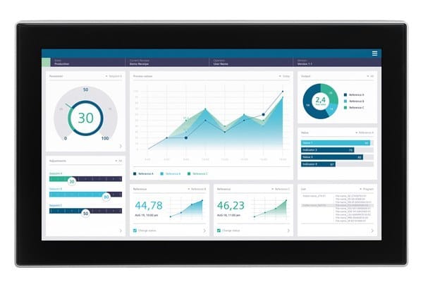 SIEMENS - SIMATIC HMI MTP1900 Unified Comfort PRO Neutral Front Vorbereitet für Tragarm...