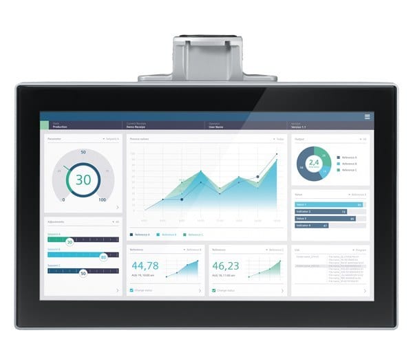 SIEMENS - SIMATIC HMI MTP1500 Unified Comfort PRO Neutral Front Vorbereitet für Tragarm...