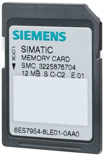 SIEMENS - SIMATIC S7 Speicherkarte 4 MB für S7-1x00 CPU