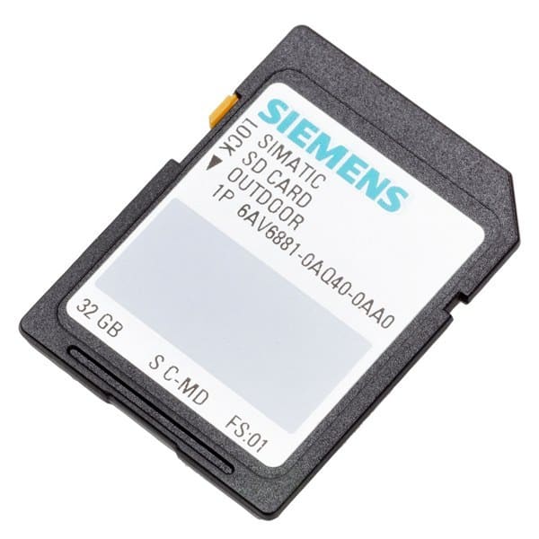 SIEMENS - SIMATIC HMI SD-Speicherkarte 32 GB, Out- und Indoor TIA Portal V16 oder höher