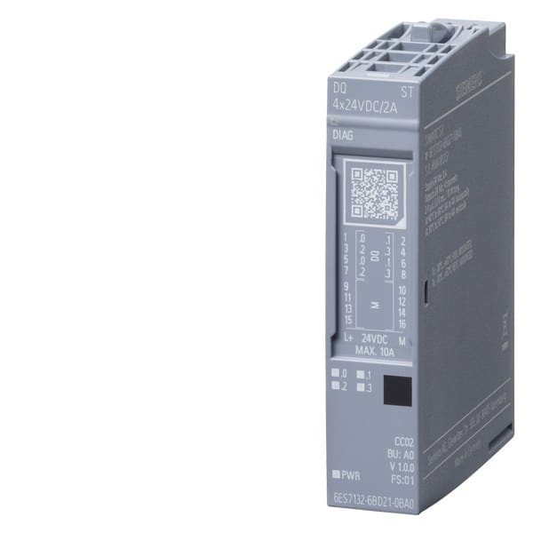 SIEMENS - SIMATIC ET 200SP DQ 4x24VDC/2A ST VPE 1