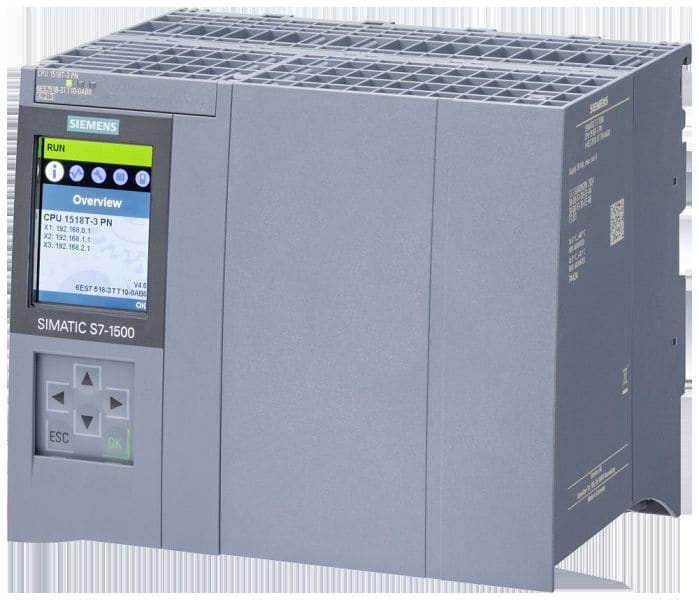 SIEMENS - SIMATIC S7-1500 CPU 1518T-3 PN